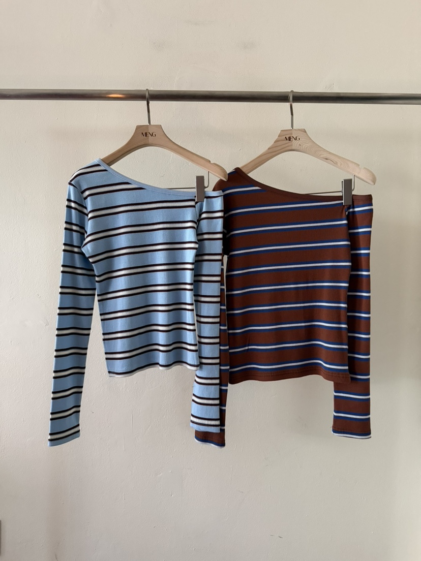 MENG東大門代購女裝新品人氣26春季休閑職業熱賣推薦長袖T恤MENG長袖T恤