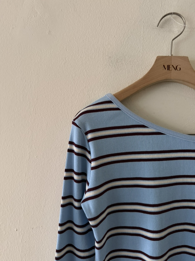 MENG東大門代購女裝新品人氣26春季休閑職業熱賣推薦長袖T恤MENG長袖T恤