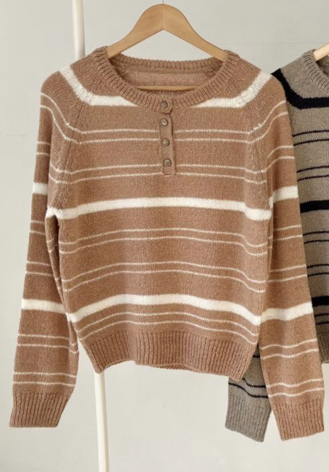 LOOK東大門代購女裝新品真品推薦熱賣職業時尚針織衫馬海毛LOOK針織衫圖色1