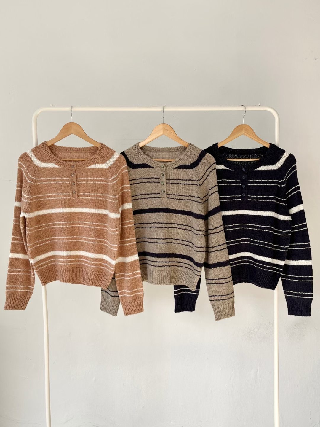 LOOK東大門代購女裝新品真品推薦熱賣職業時尚針織衫馬海毛LOOK針織衫圖色2左二色