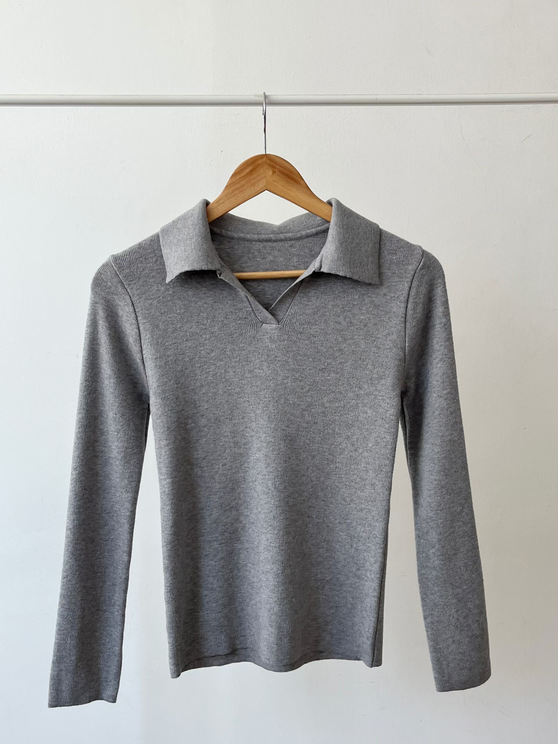 LOOK韓國直郵女裝新品休閑熱賣26春夏職業時尚推薦長袖T恤LOOK長袖T恤圖色4