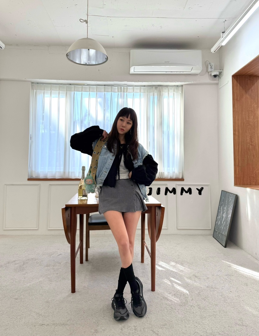 JIMMY東大門代購女士新款休閑推薦熱賣26春夏真品人氣裙褲JIMMY/REMAKE裙褲