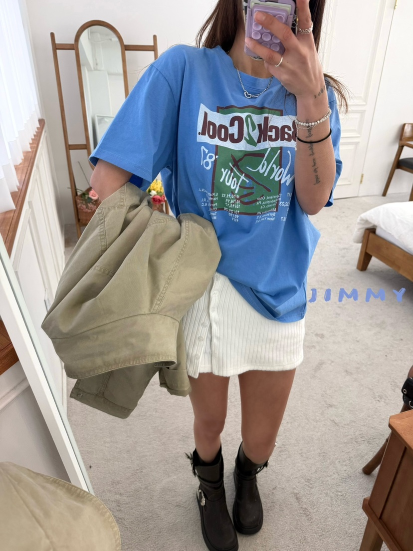 JIMMY東大門代購女士新款休閑推薦熱賣26春夏真品人氣裙褲JIMMY/REMAKE裙褲