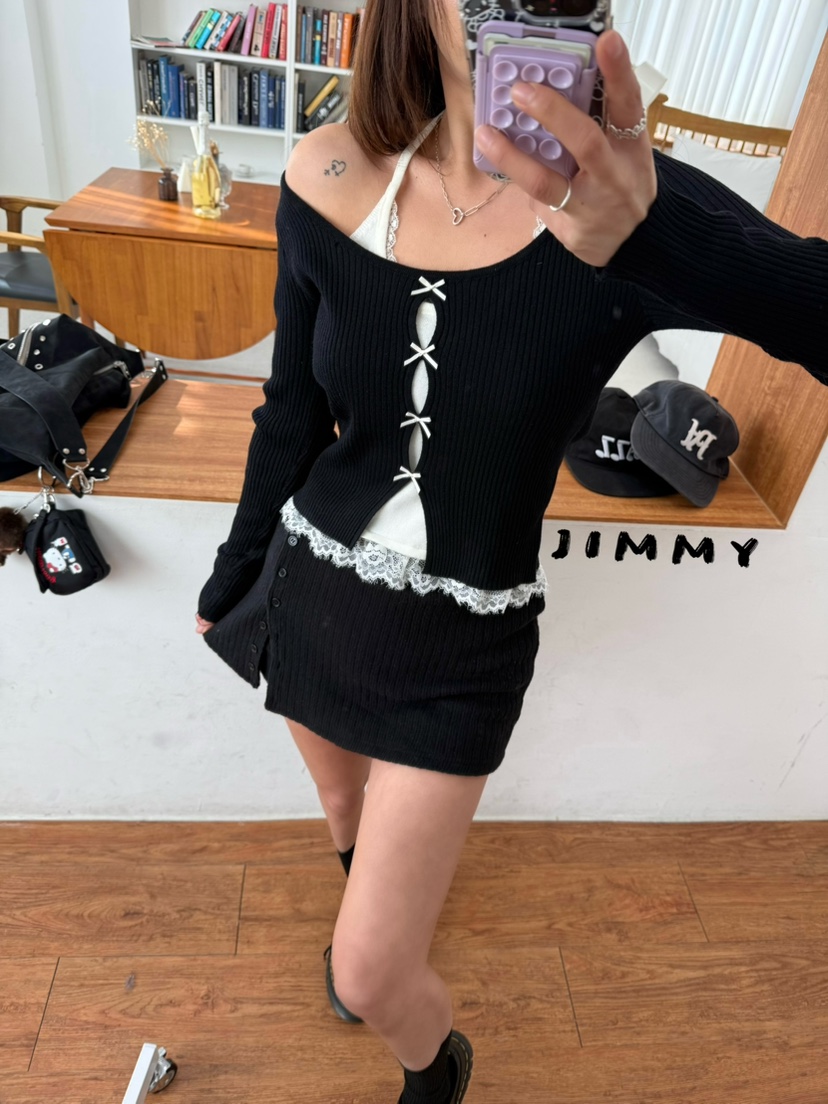 JIMMY東大門代購女士新款休閑推薦熱賣26春夏真品人氣裙褲JIMMY/REMAKE裙褲