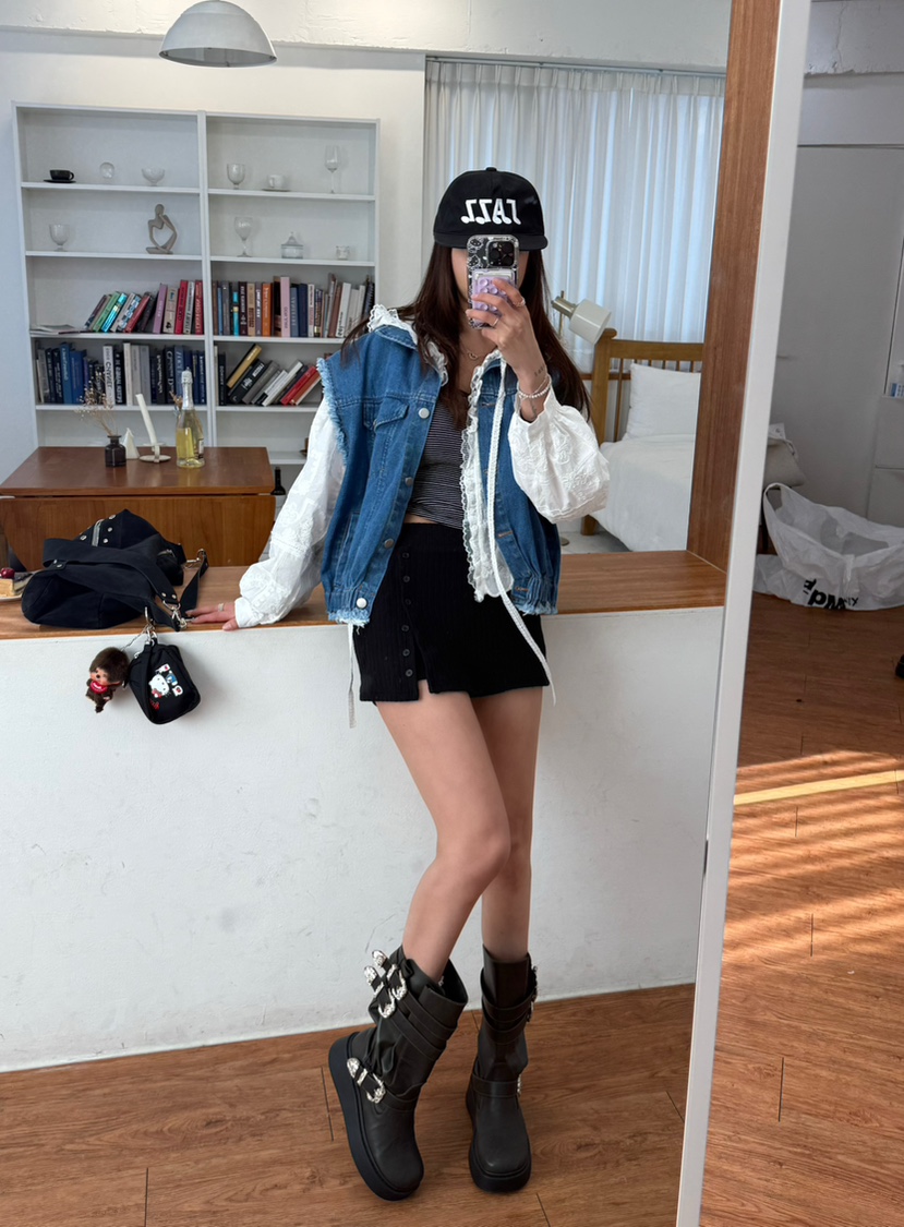 JIMMY東大門代購女士新款休閑推薦熱賣26春夏真品人氣裙褲JIMMY/REMAKE裙褲