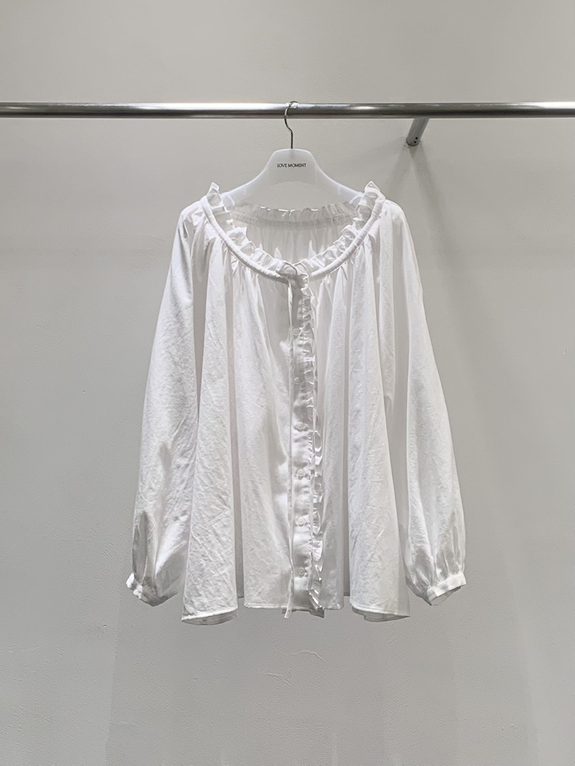 LOVE MOMENT東大門直郵女士新品休閑熱賣真品襯衫蕾絲衫V領LOVE MOMENT襯衫/蕾絲衫圖色1