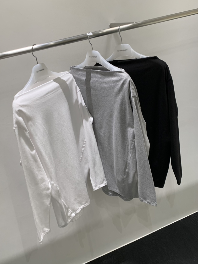 LOVE MOMENT東大門直郵女士新品休閑人氣熱賣職業長袖T恤LOVE MOMENT長袖T恤