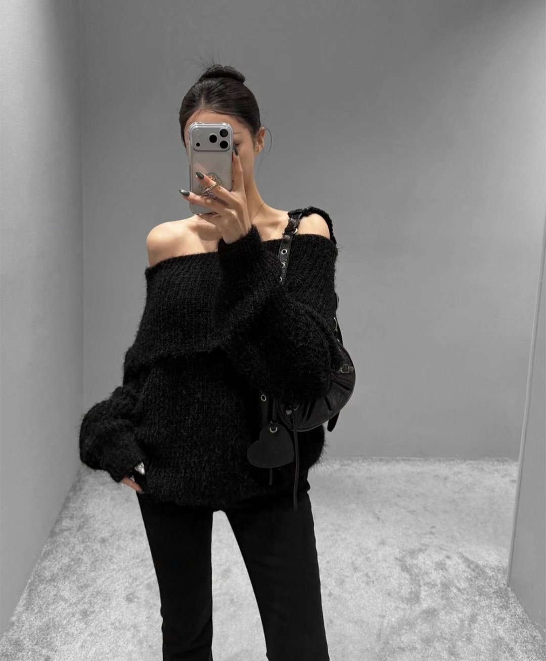 LOOK韓國代購女裝新款職業26春夏時尚休閑熱賣推薦人氣毛衣LOOK毛衣