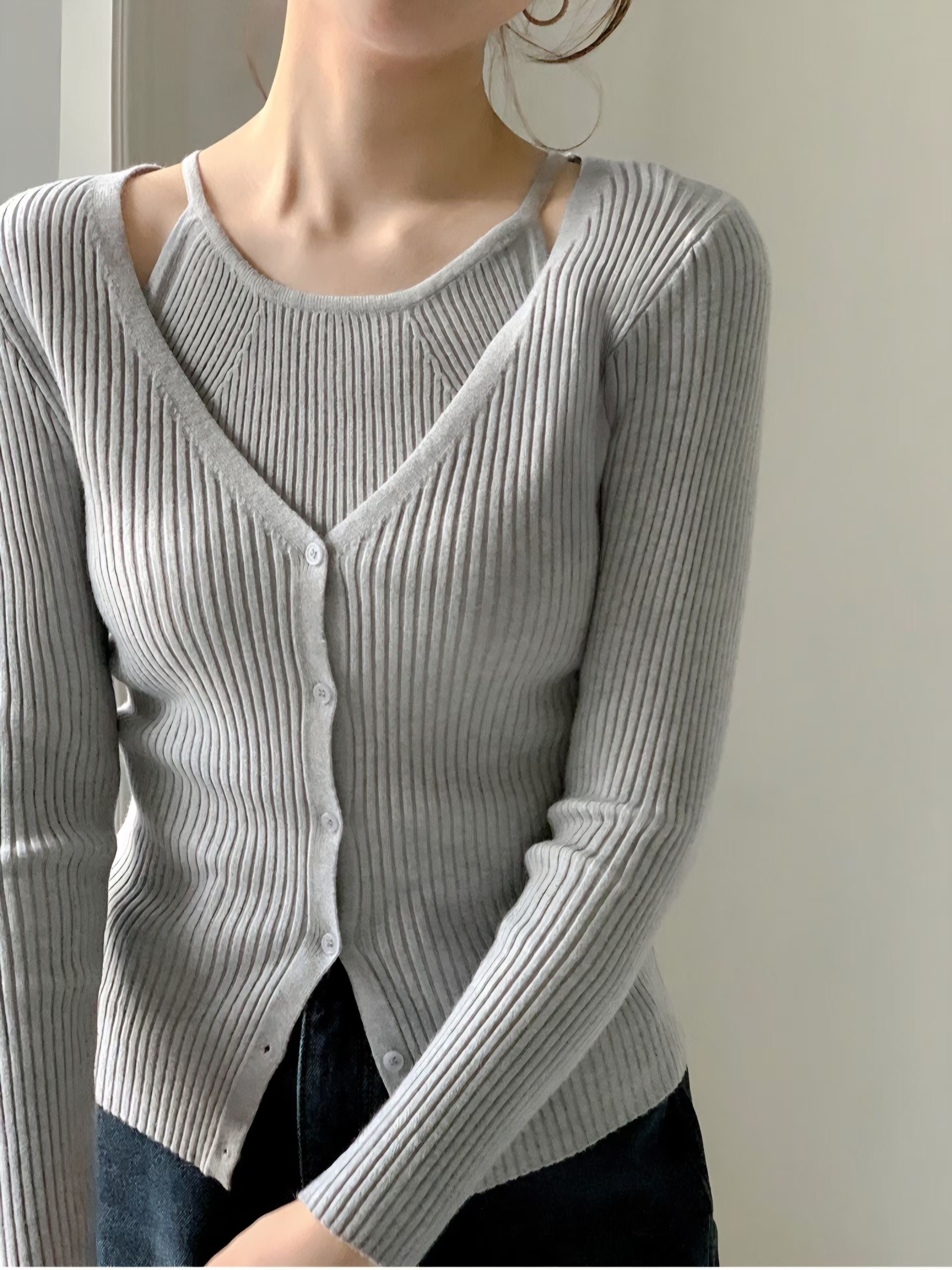 LOOK東大門代購女士新品時尚推薦休閑人氣真品職業套裝套裝LOOK套裝圖色3