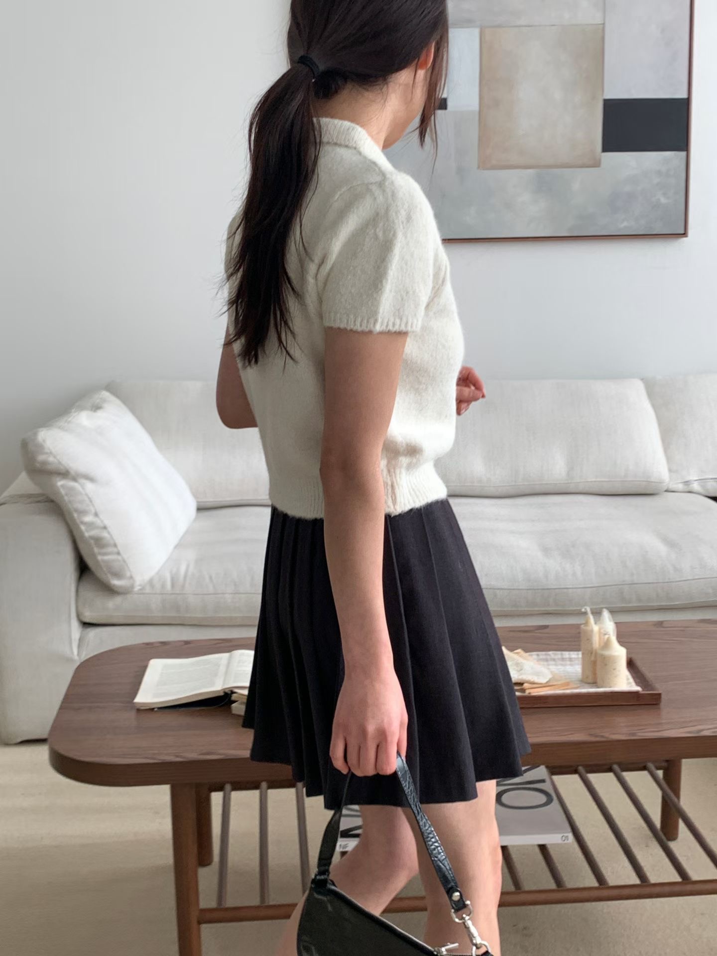 LOOK東大門實拍女裝新品熱賣時尚真品職業推薦人氣針織衫LOOK針織衫