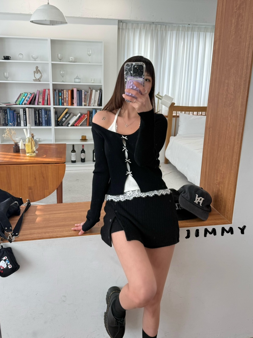 JIMMY東大門代購女裝新款熱賣人氣時尚休閑真品推薦針織衫JIMMY/REMAKE針織衫