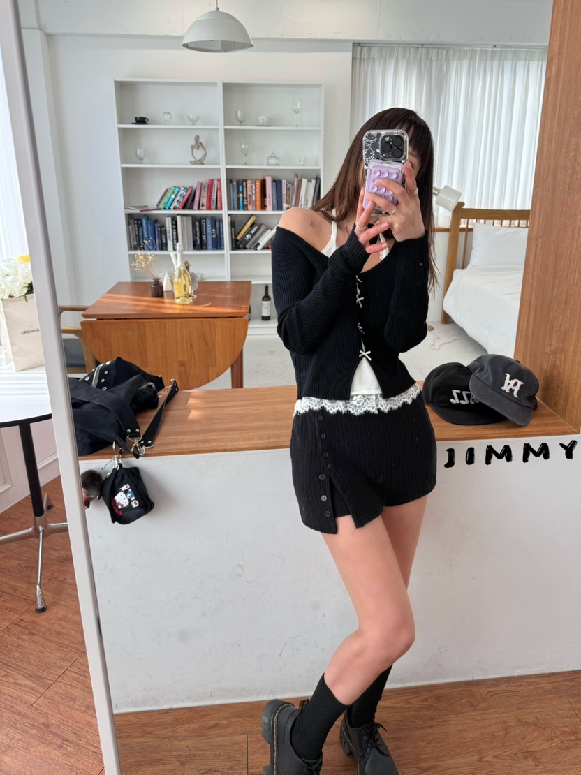 JIMMY東大門代購女裝新款熱賣人氣時尚休閑真品推薦針織衫JIMMY/REMAKE針織衫