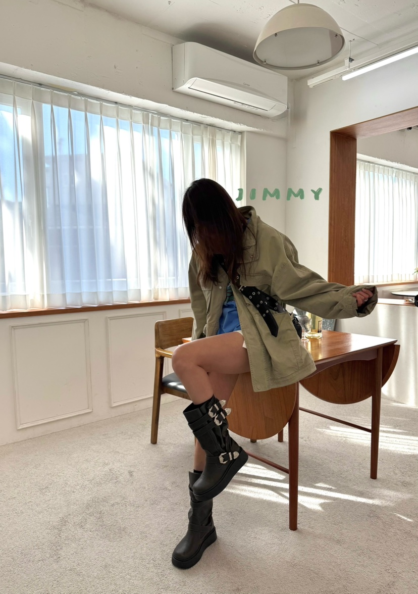JIMMY韓國直郵女裝新款人氣職業時尚休閑熱賣26春夏推薦夾克JIMMY/REMAKE夾克