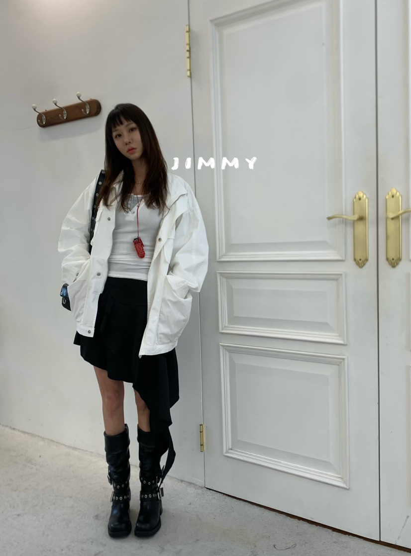 JIMMY韓國直郵女裝新款人氣職業時尚休閑熱賣26春夏推薦夾克JIMMY/REMAKE夾克