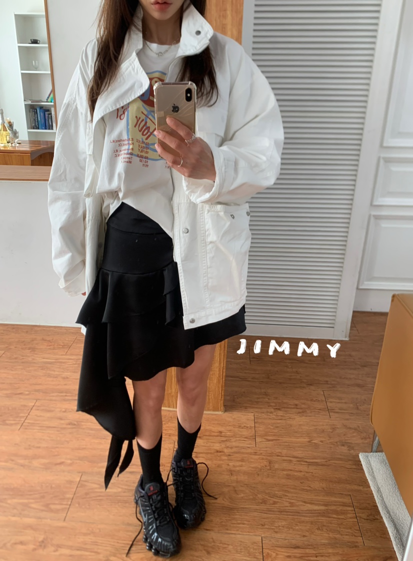 JIMMY韓國直郵女裝新款人氣職業時尚休閑熱賣26春夏推薦夾克JIMMY/REMAKE夾克
