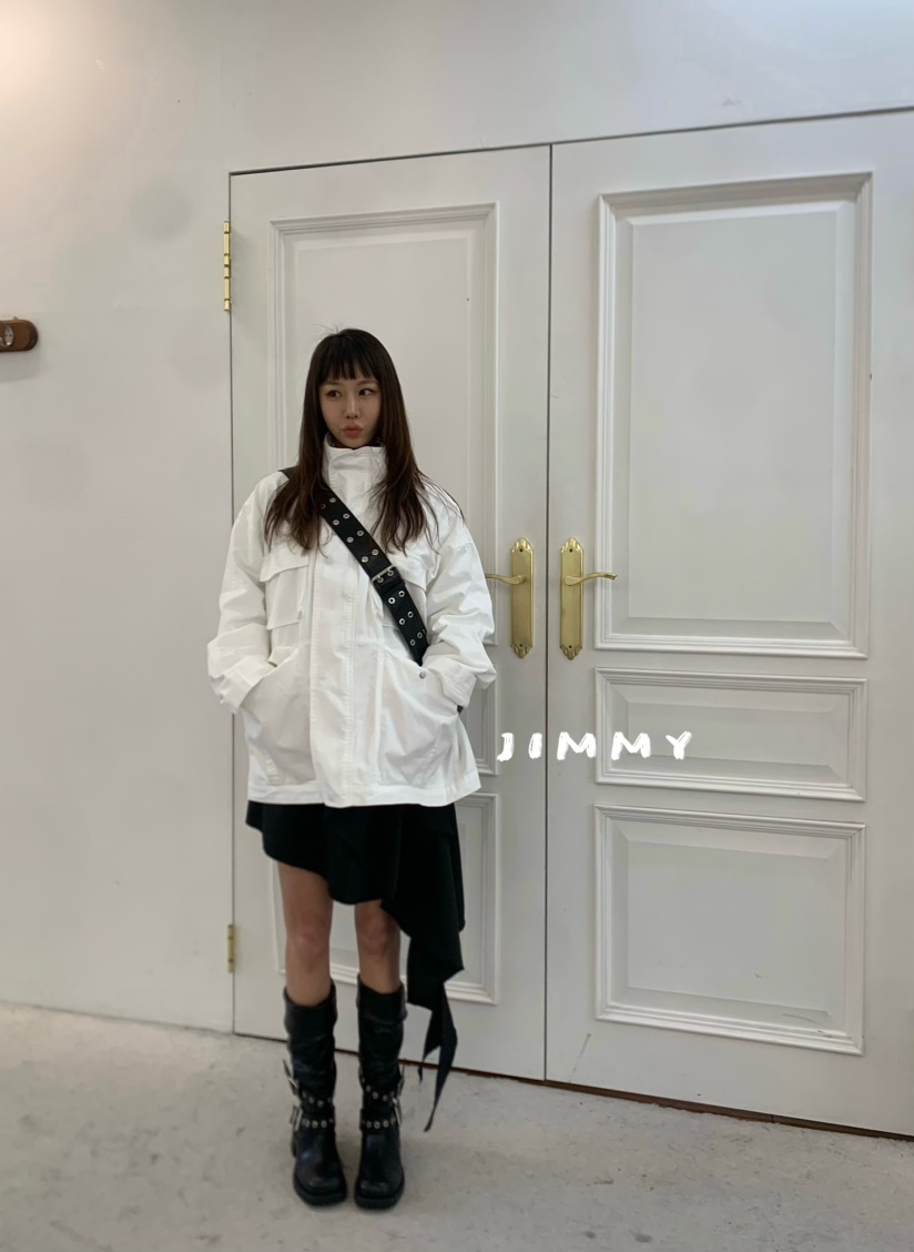 JIMMY韓國直郵女裝新款人氣職業時尚休閑熱賣26春夏推薦夾克JIMMY/REMAKE夾克