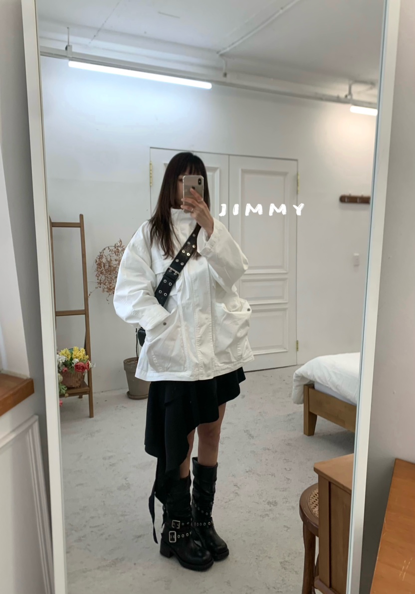 JIMMY韓國直郵女裝新款人氣職業時尚休閑熱賣26春夏推薦夾克JIMMY/REMAKE夾克