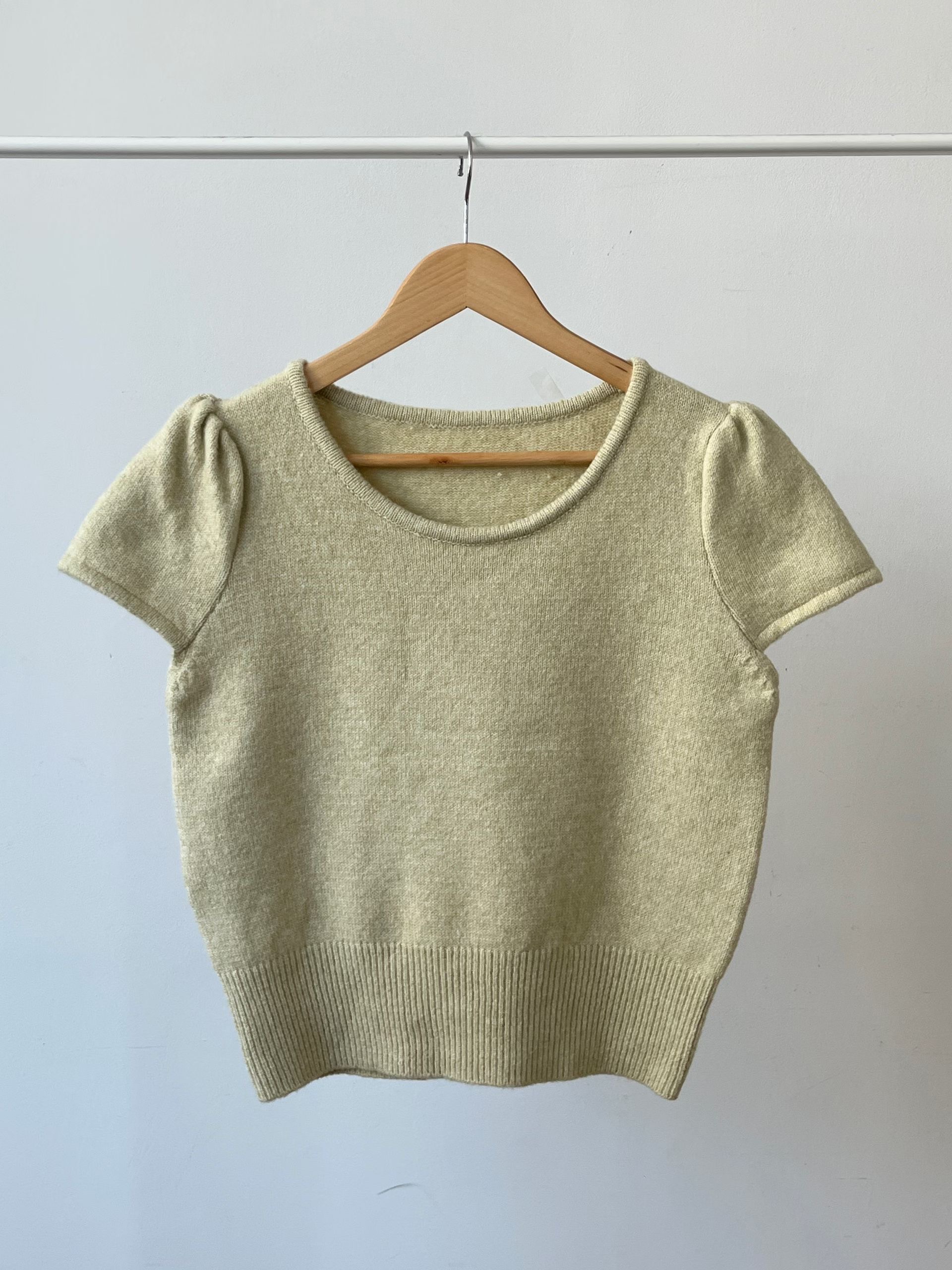 LOOK東大門直郵女裝新款推薦職業時尚休閑人氣針織衫泡泡袖LOOK針織衫圖色3