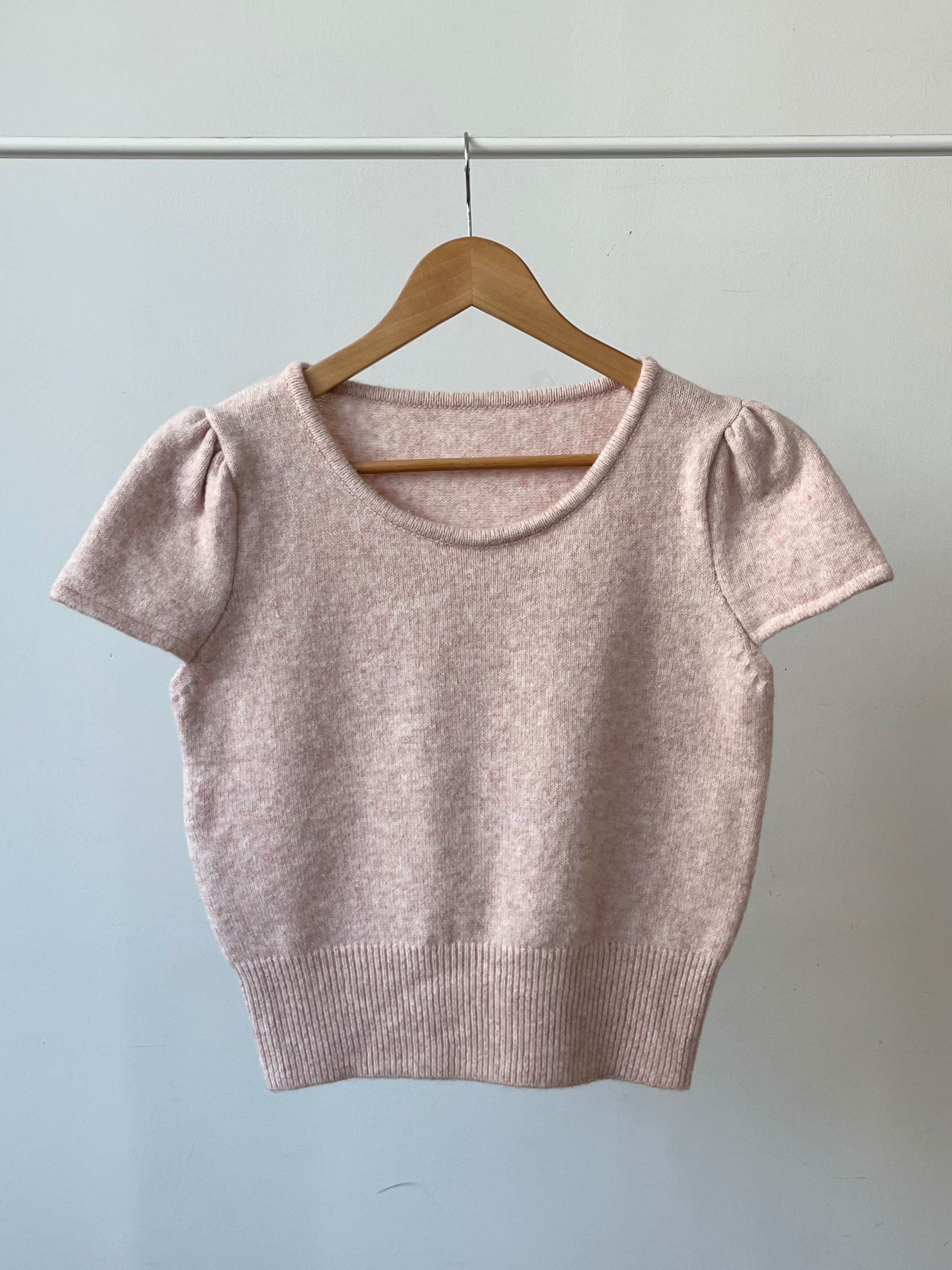 LOOK東大門直郵女裝新款推薦職業時尚休閑人氣針織衫泡泡袖LOOK針織衫圖色4