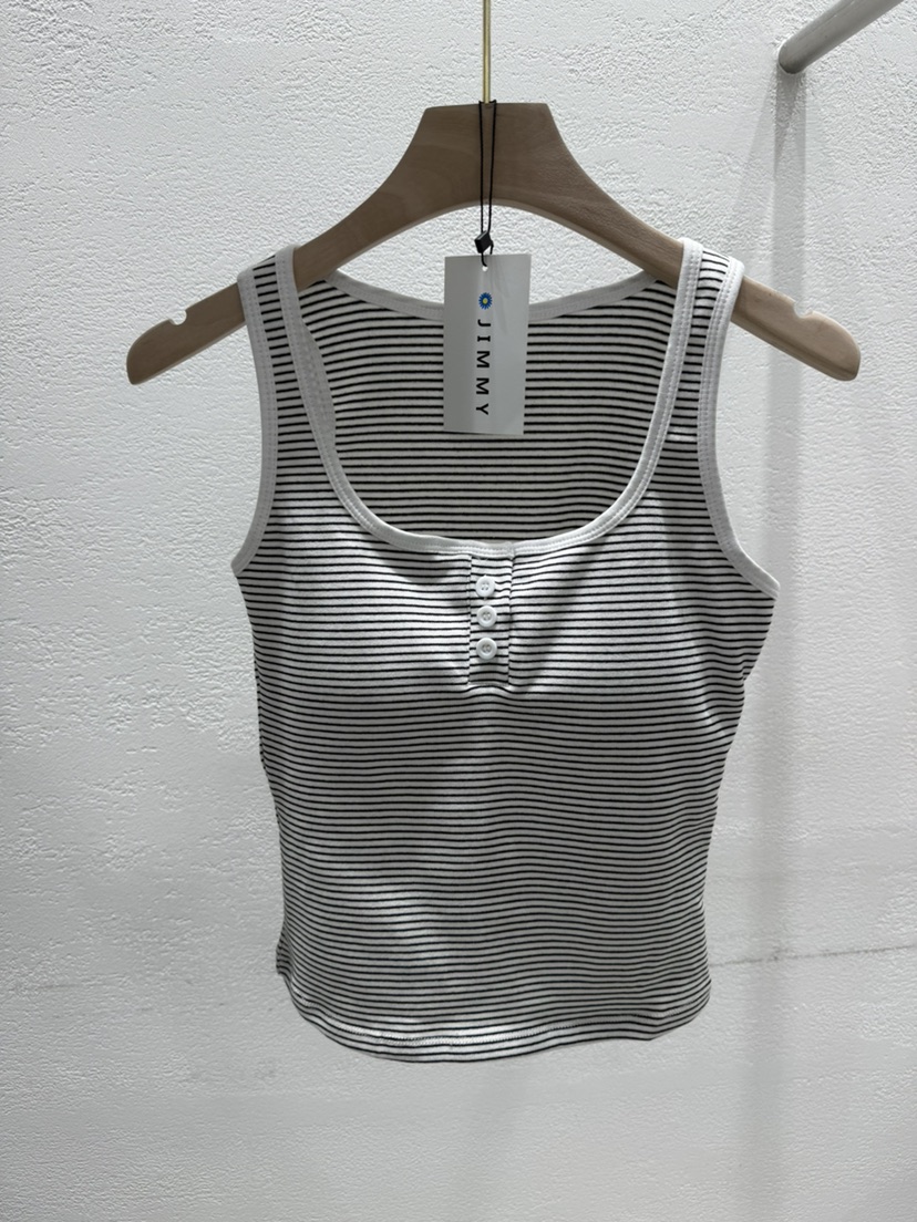 JIMMY韓國代購女裝新款26春夏推薦休閑職業熱賣人氣吊帶背心JIMMY/REMAKE吊帶/背心圖色2