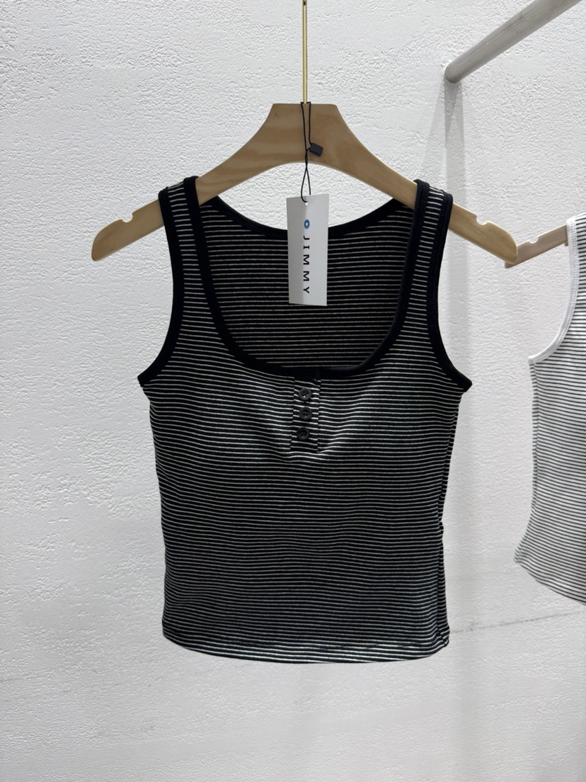 JIMMY韓國代購女裝新款26春夏推薦休閑職業熱賣人氣吊帶背心JIMMY/REMAKE吊帶/背心圖色3