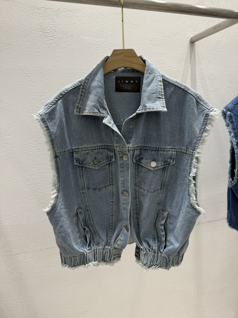 JIMMY韓國代購女裝新款熱賣人氣26春夏時尚真品休閑職業馬甲JIMMY/REMAKE馬甲圖色2