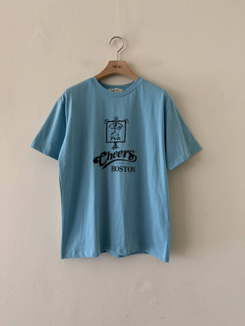 MENG東大門實拍女士新款時尚26春夏熱賣職業真品人氣推薦T恤MENGT恤圖色1