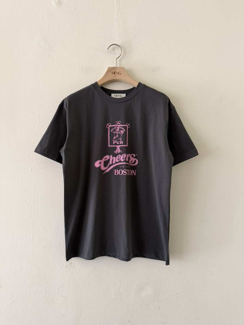 MENG東大門實拍女士新款時尚26春夏熱賣職業真品人氣推薦T恤MENGT恤圖色3