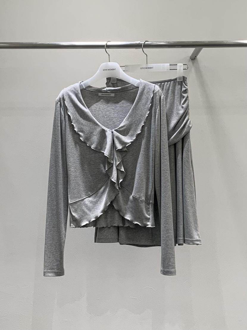 LOVE MOMENT東大門代購女裝新款職業推薦時尚26春夏套裝套裝LOVE MOMENT套裝圖色1