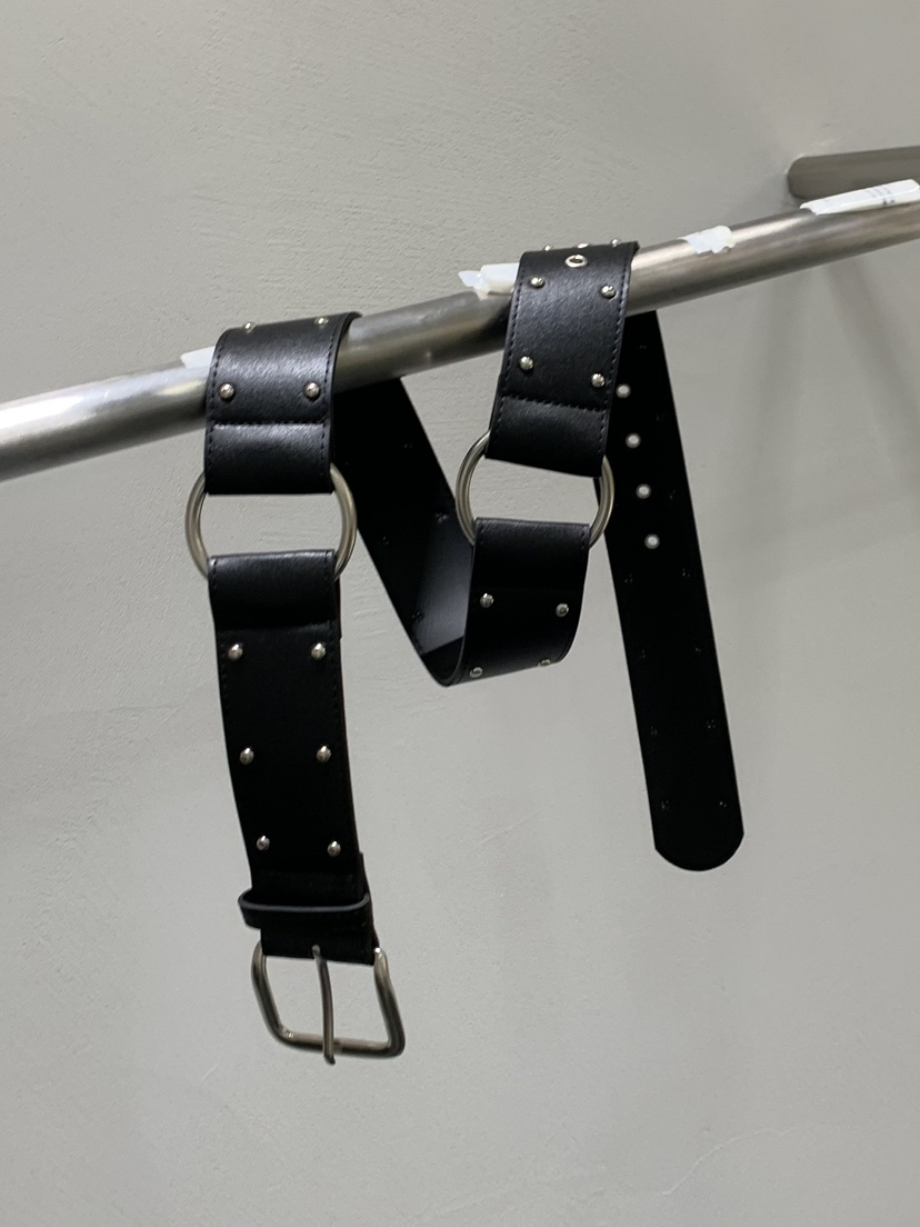 LOVE MOMENT韓國直郵女裝新款休閑推薦時尚職業腰帶腰帶LOVE MOMENT腰帶