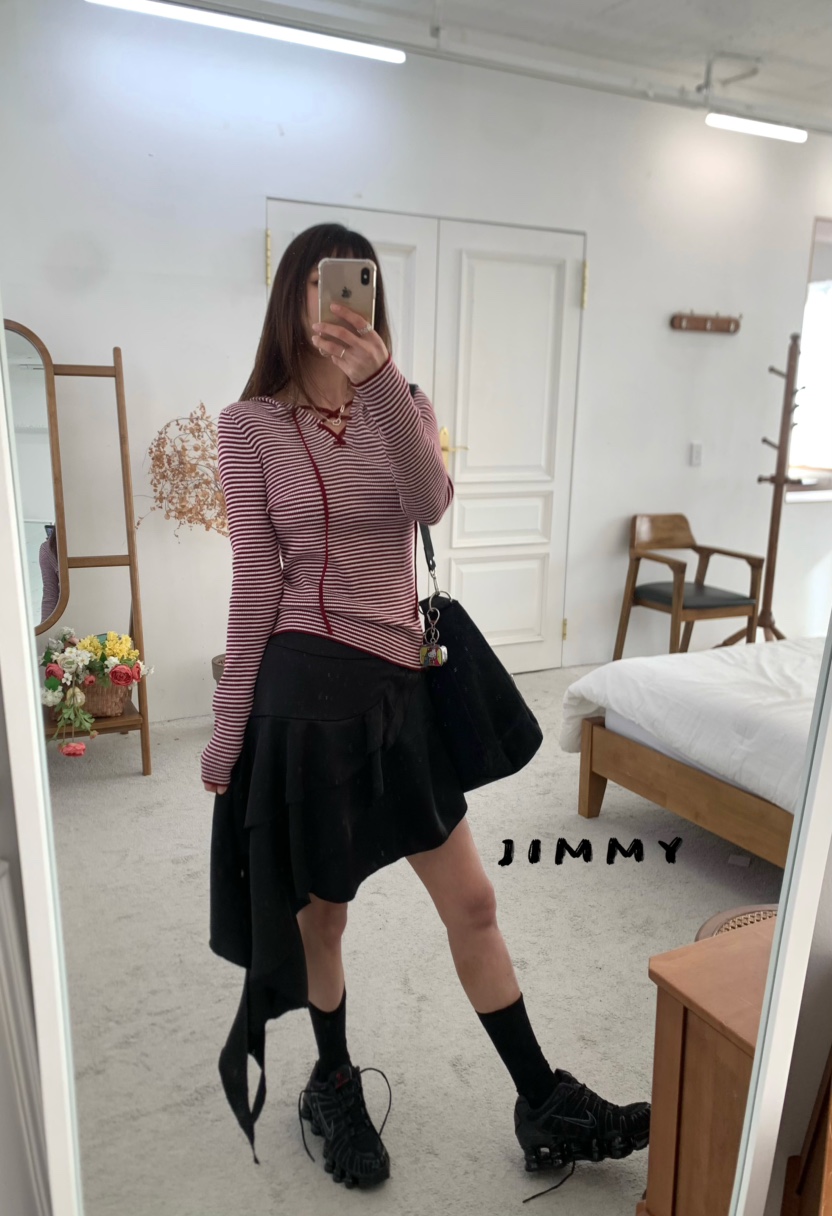 JIMMY東大門實拍女士新品時尚真品職業人氣熱賣推薦26春夏短裙JIMMY/REMAKE短裙