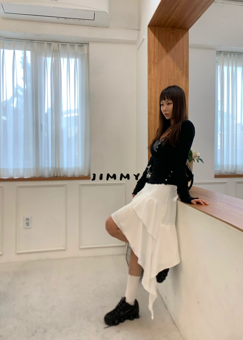 JIMMY東大門實拍女士新品時尚真品職業人氣熱賣推薦26春夏短裙JIMMY/REMAKE短裙