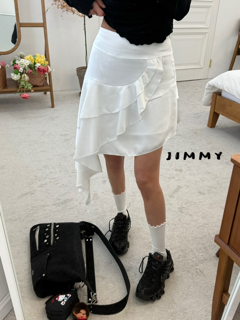 JIMMY東大門實拍女士新品時尚真品職業人氣熱賣推薦26春夏短裙JIMMY/REMAKE短裙