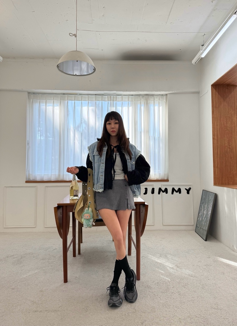 JIMMY韓國直郵女裝新品人氣職業熱賣真品推薦26春夏襯衫蕾絲衫JIMMY/REMAKE襯衫/蕾絲衫