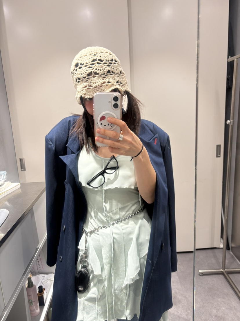 PLATFORM-L東大門實拍女裝新品人氣連衣裙不含飾品不對稱荷葉邊PLATFORM連衣裙