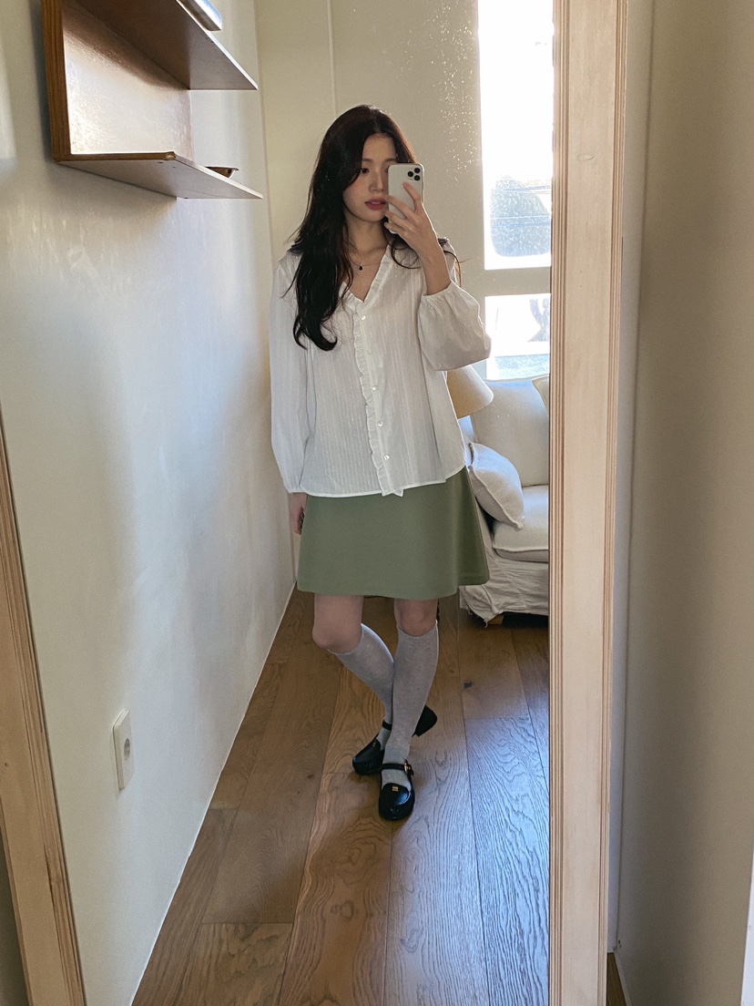 ERUME韓國直郵女裝新款真品休閑推薦人氣職業熱賣時尚短裙ERUME短裙