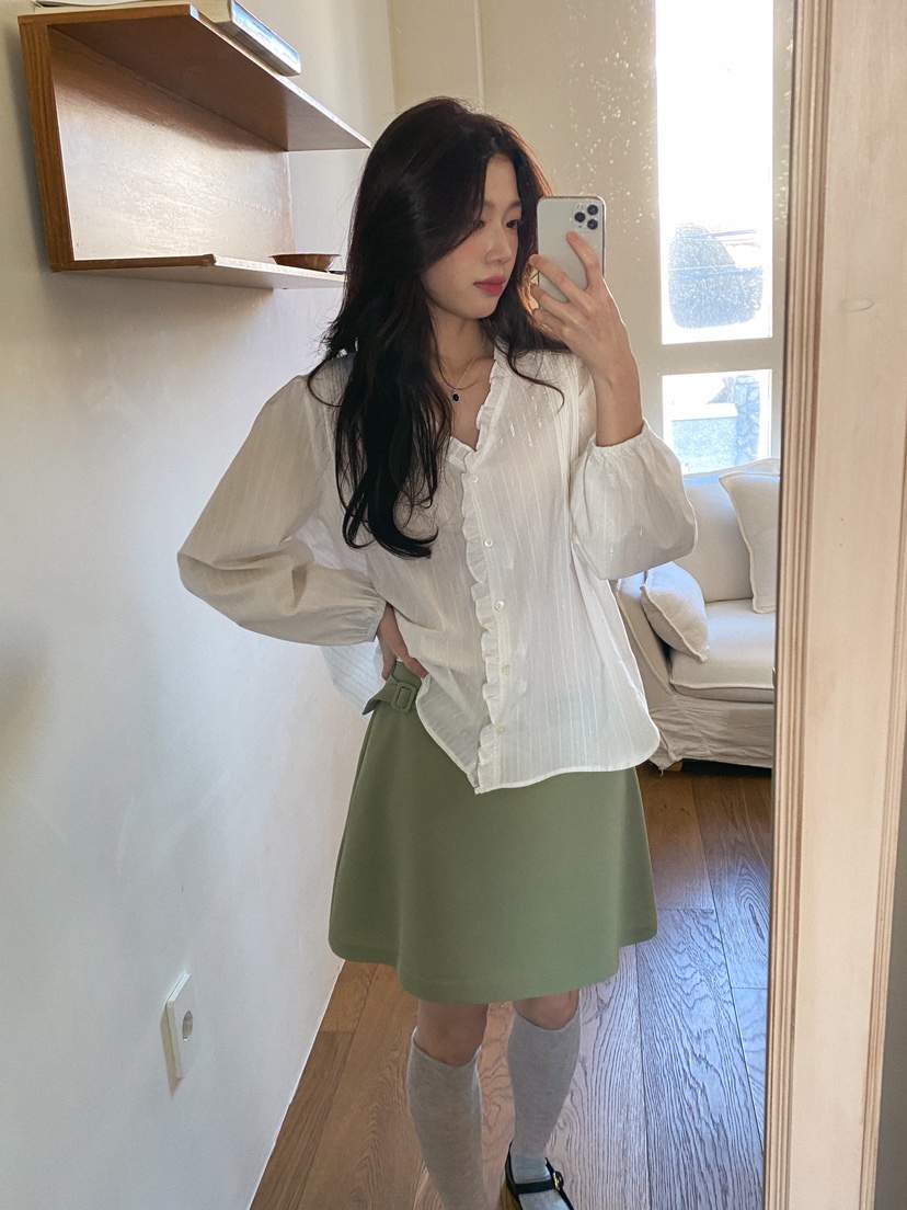 ERUME韓國直郵女裝新款真品休閑推薦人氣職業熱賣時尚短裙ERUME短裙