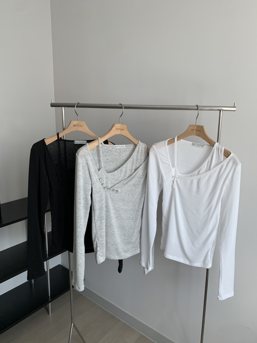 BETONE東大門代購女裝新品真品休閑推薦人氣26春夏長袖T恤BETONE長袖T恤
