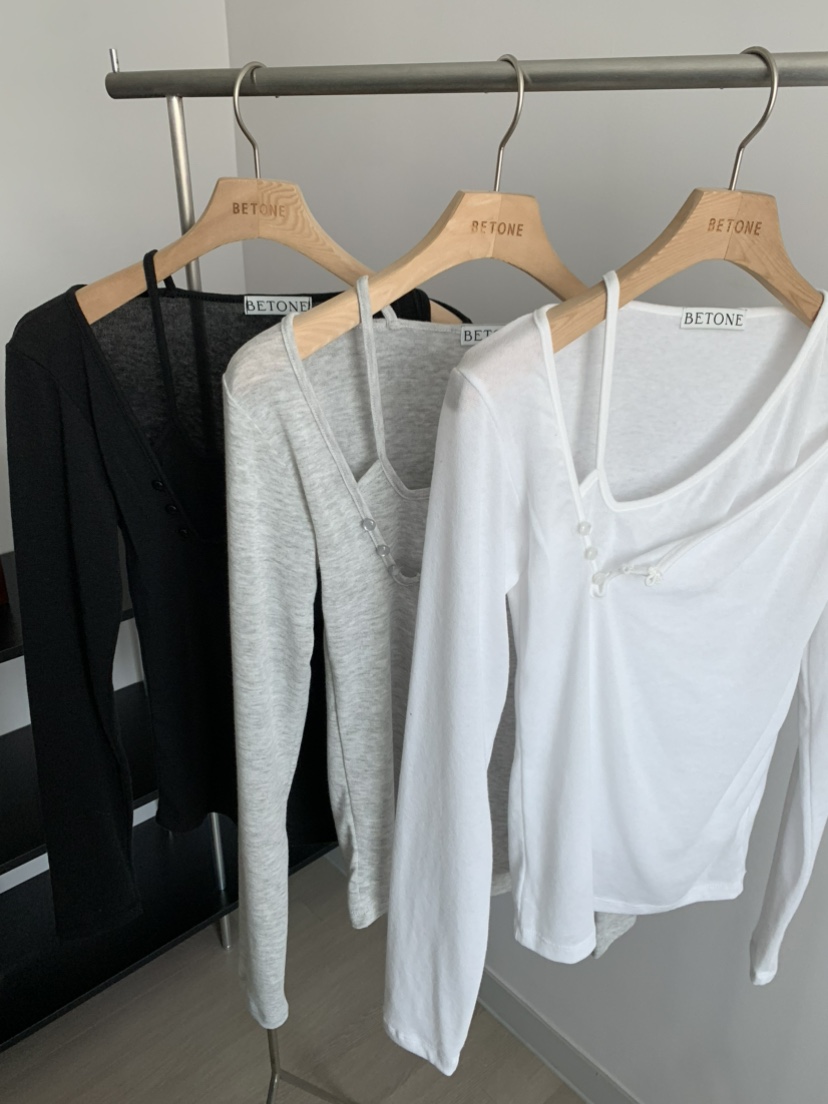 BETONE東大門代購女裝新品真品休閑推薦人氣26春夏長袖T恤BETONE長袖T恤
