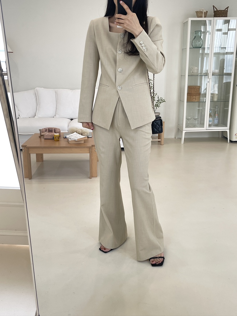 EDITION-P韓國代購女士新款熱賣時尚真品推薦人氣職業夾克EDITION/CHAHEE夾克