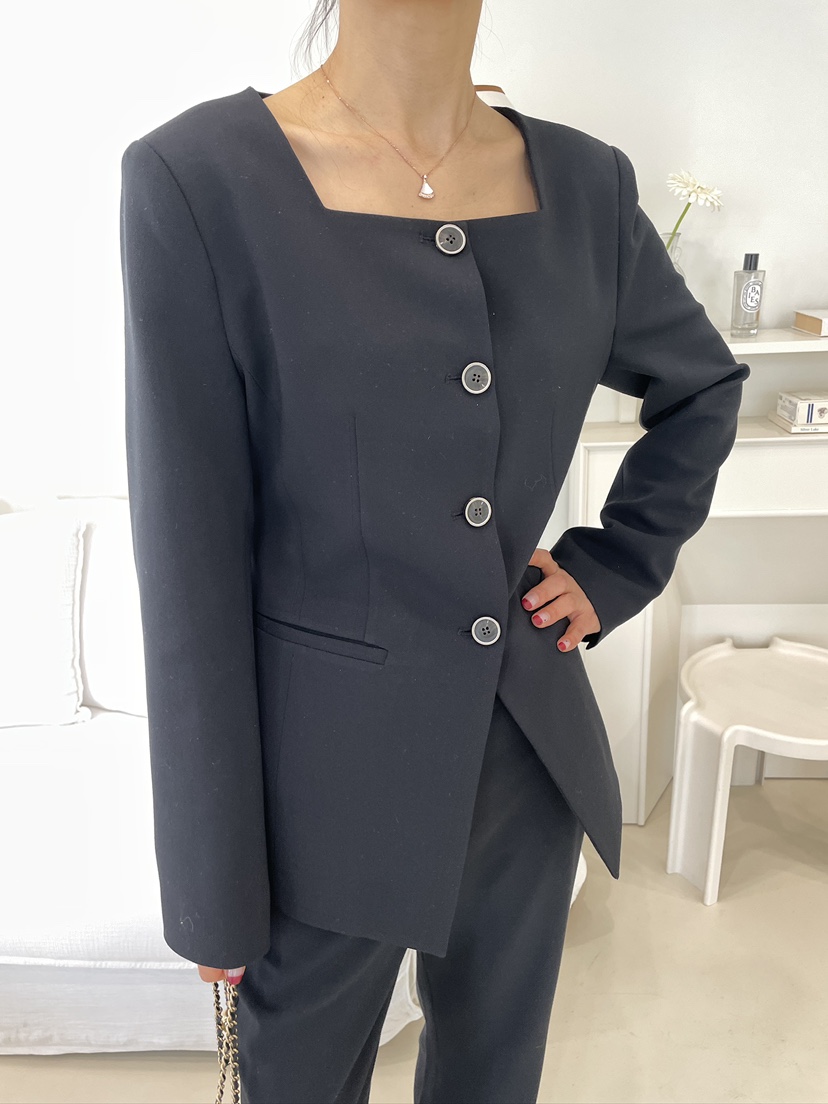 EDITION-P韓國代購女士新款熱賣時尚真品推薦人氣職業夾克EDITION/CHAHEE夾克