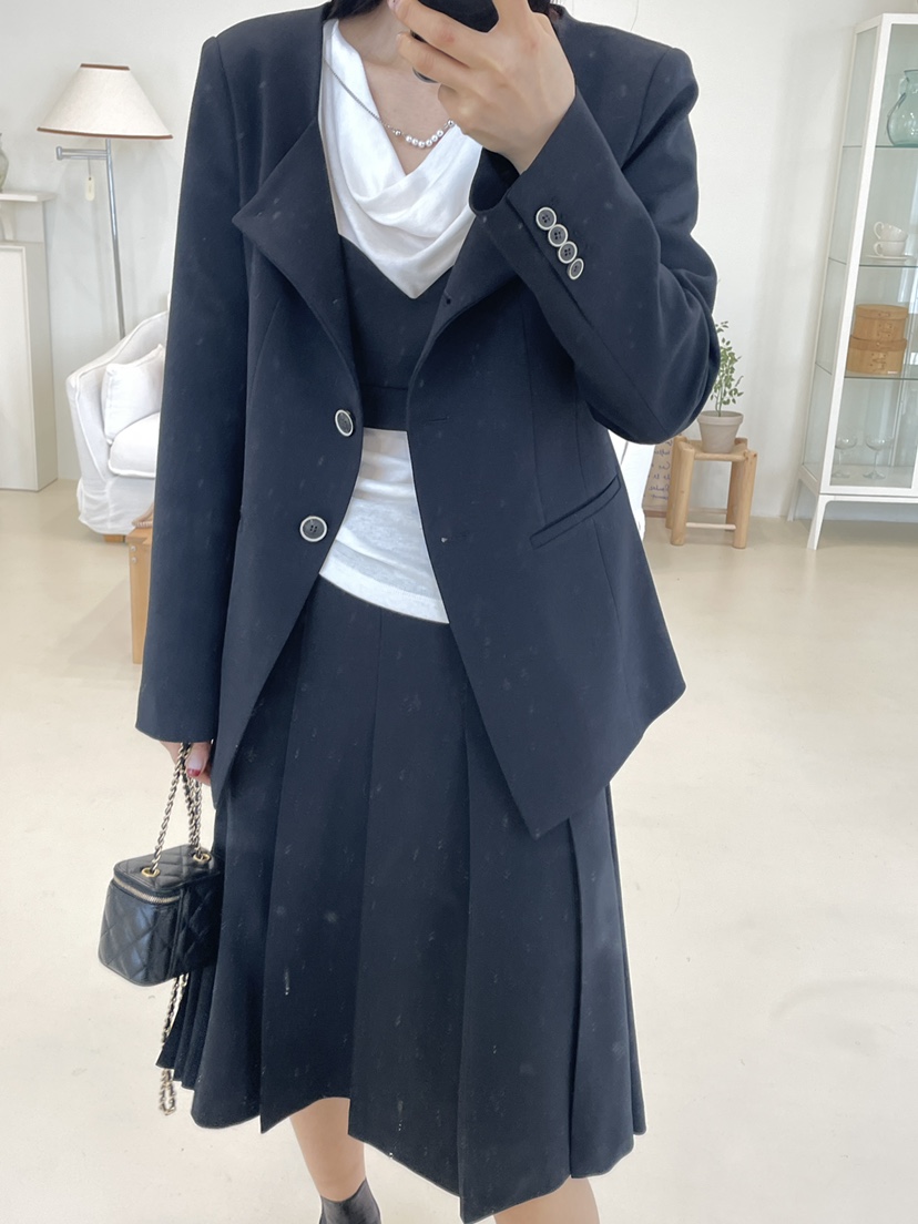 EDITION-P韓國代購女士新款熱賣時尚真品推薦人氣職業夾克EDITION/CHAHEE夾克