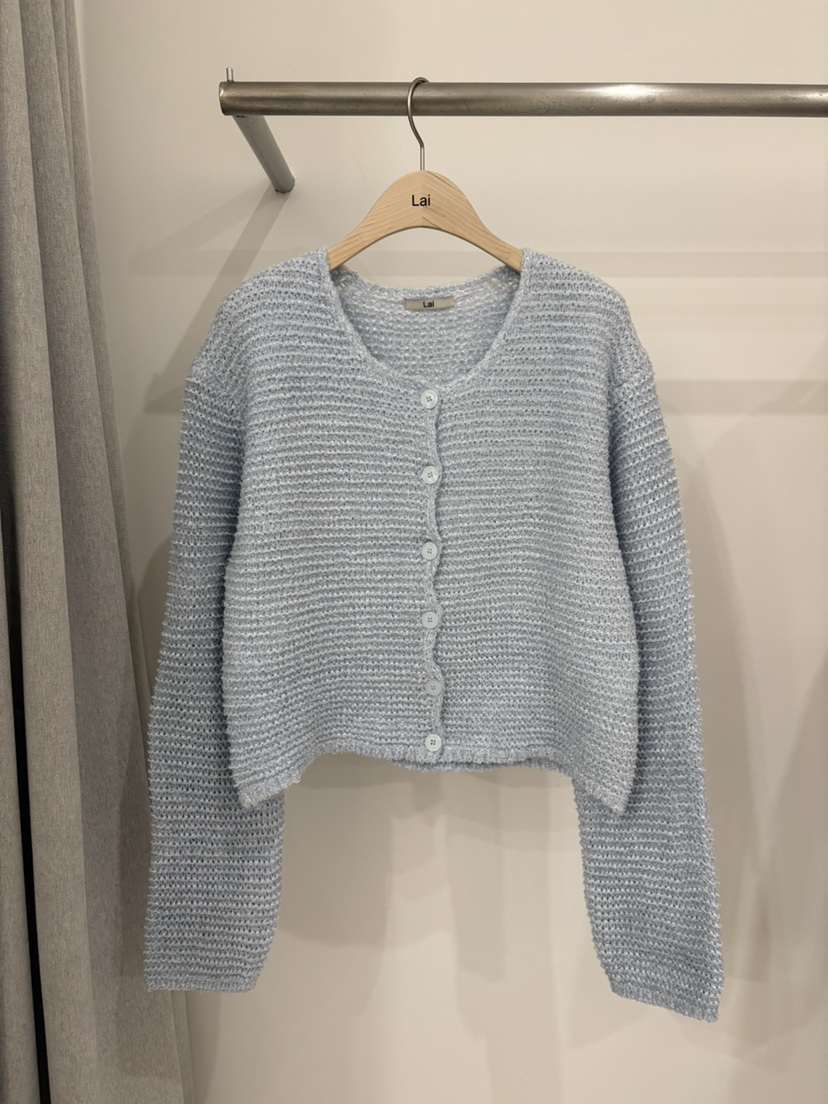 LAI東大門實拍女士新款人氣26春夏真品熱賣休閑針織衫開衫Lai針織衫圖色2