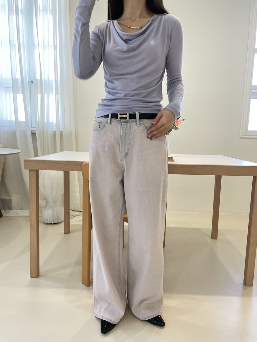 EDITION-P東大門實拍女士新款職業真品時尚熱賣26春夏牛仔褲EDITION/CHAHEE牛仔褲