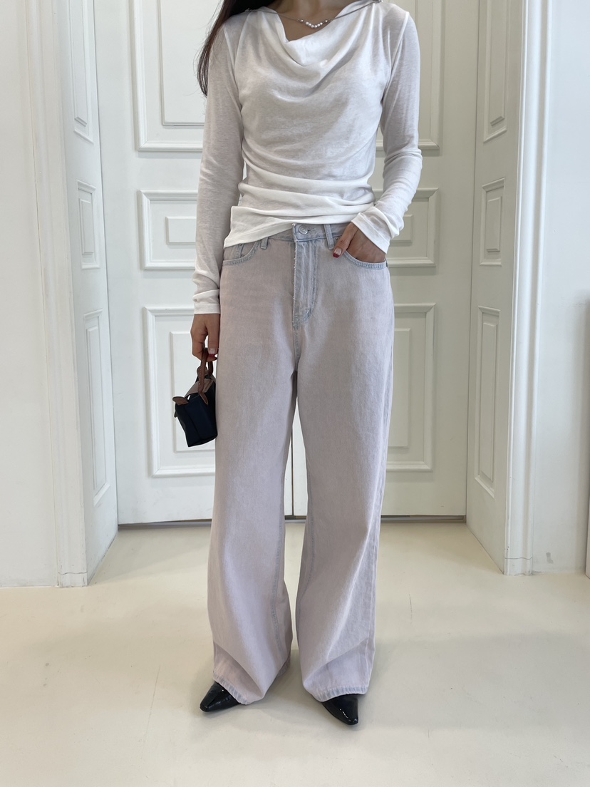 EDITION-P東大門實拍女士新款職業真品時尚熱賣26春夏牛仔褲EDITION/CHAHEE牛仔褲