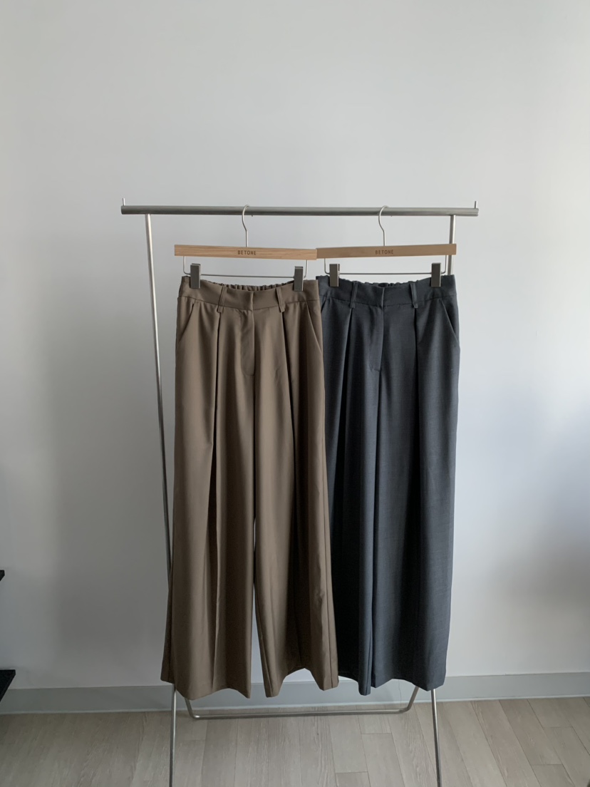 BETONE東大門實拍女裝新款熱賣職業時尚真品26春夏休閑褲BETONE休閑褲