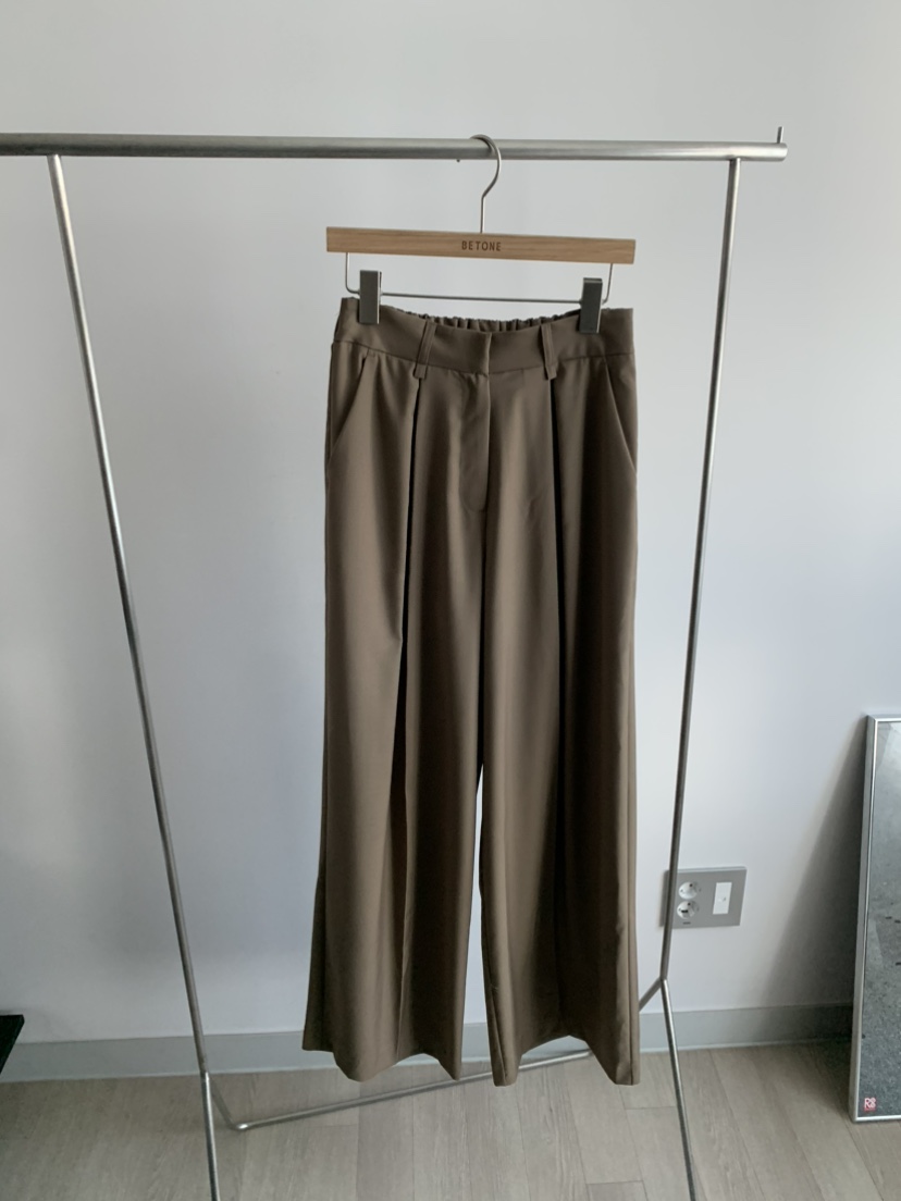 BETONE東大門實拍女裝新款熱賣職業時尚真品26春夏休閑褲BETONE休閑褲圖色1
