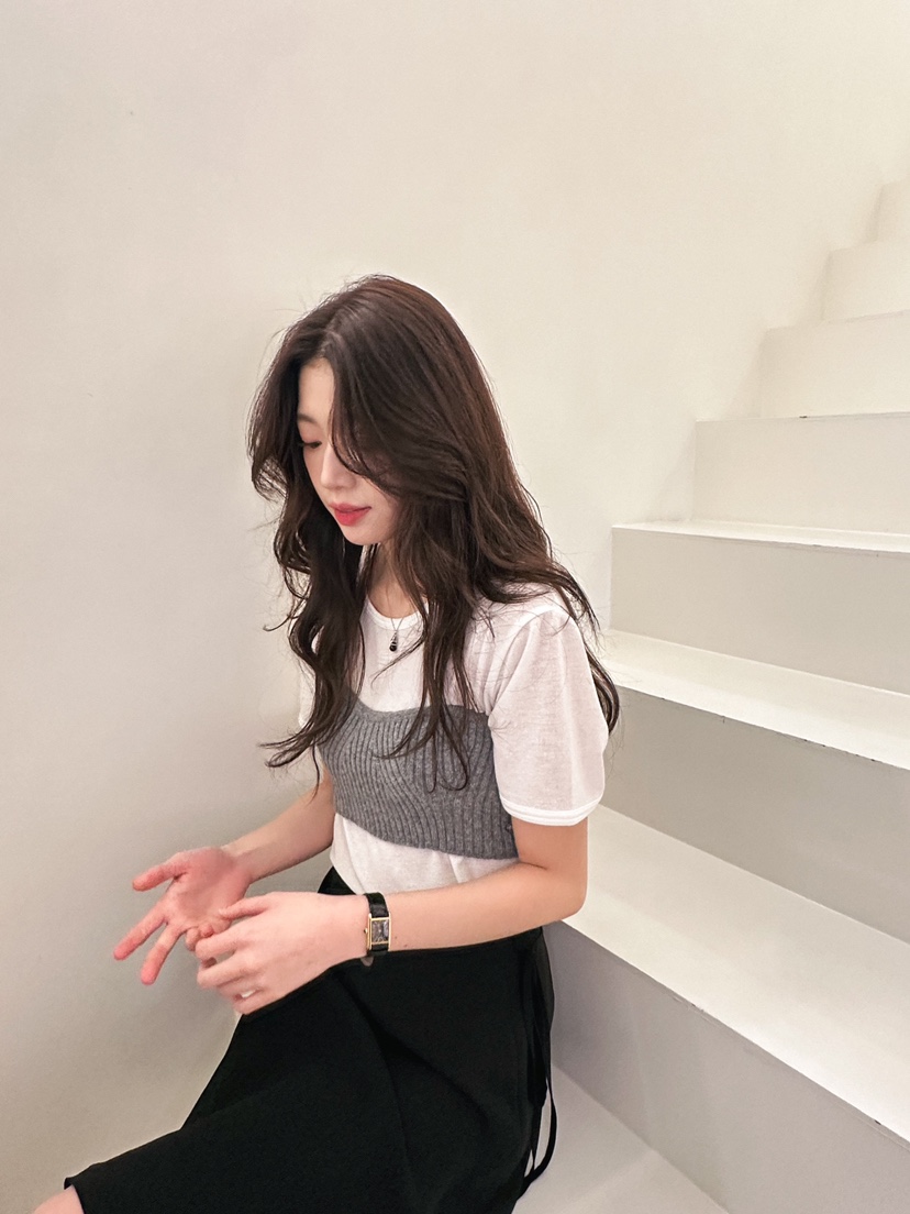 ERUME韓國代購女士新款時尚休閑26春夏職業真品熱賣吊帶背心ERUME吊帶/背心