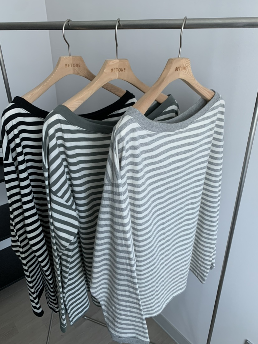 BETONE韓國代購女士新款人氣休閑職業26春夏熱賣時尚長袖T恤BETONE長袖T恤