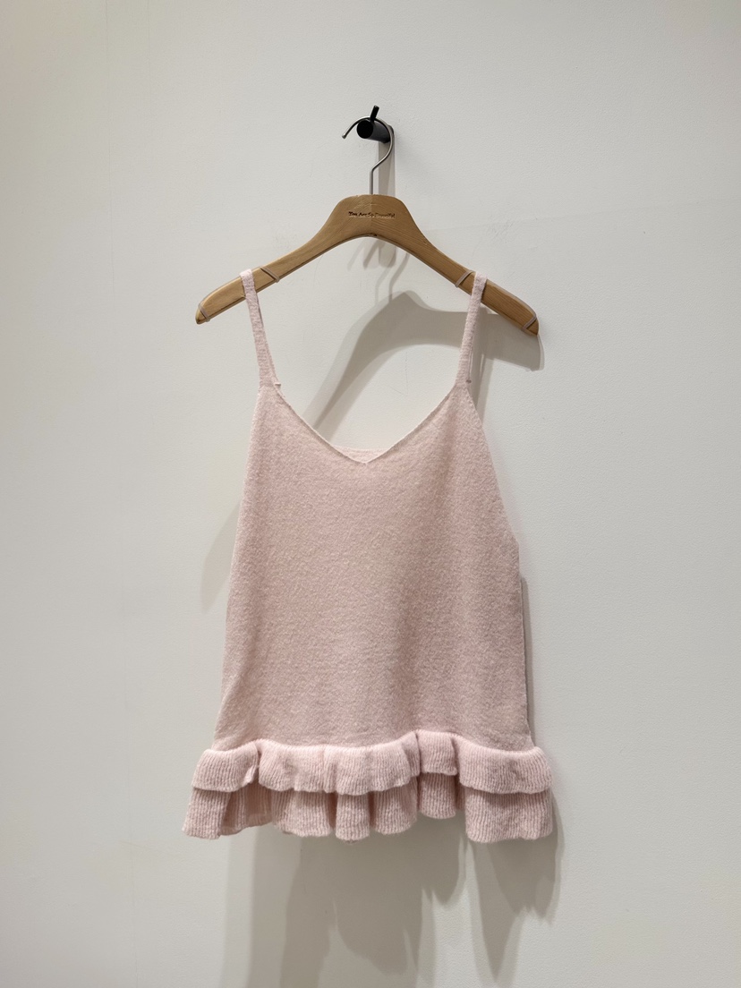 MELTED-P韓國直郵女士新品人氣職業26春夏吊帶背心荷葉邊MELTED-P吊帶/背心圖色3